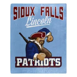 TheNorthwest Sioux Falls Lincoln Patriots 50x60 Signature Blanket
