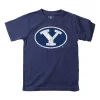 Wes And Willy Kids' BYU Cougars Basic Logo T-Shirt