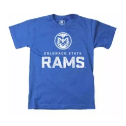 Wes And Willy Kids' Colorado State Rams Team Logo T-Shirt