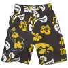 Wes And Willy Kids' Iowa Hawkeyes Floral Volley Short