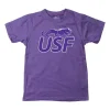 Wes And Willy Infant Sioux Falls Cougars Basic Logo T-Shirt