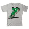 Wes And Willy Toddler North Dakota Fighting Hawks Hockey Player T-Shirt