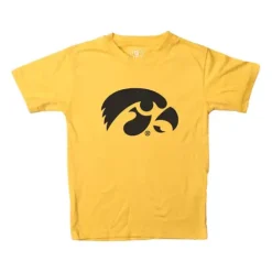 Wes And Willy Kids' Iowa Hawkeyes Basic Logo T-Shirt