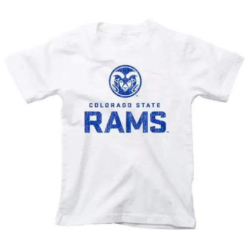 Wes And Willy Toddler Colorado State Rams Basic Logo T-Shirt 1 Wes And Willy Toddler Colorado State Rams Basic Logo T-Shirt