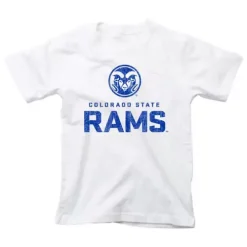 Wes And Willy Kids' Colorado State Rams Logo T-Shirt