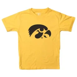 Wes And Willy Toddler Iowa Hawkeyes Logo T-Shirt