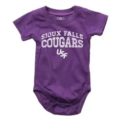 Wes And Willy Infant Sioux Falls Cougars Zazu Onesie