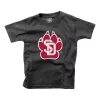 Wes And Willy Kids' South Dakota Coyotes Basic Logo T-Shirt