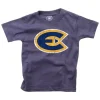 Wes And Willy Kids' UW-Eau Claire Blugolds Basic Logo T-Shirt