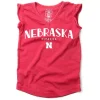 Wes And Willy Girls' Nebraska Cornhuskers Ariel T-Shirt
