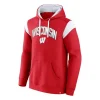 Fanatics Wisconsin Badgers Iconic Colorblock Hoodie
