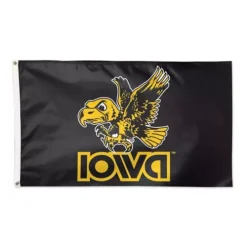 Wincraft Iowa Hawkeyes 3x5 Deluxe Retro Flag