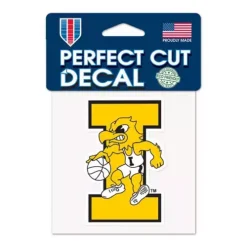 Wincraft Iowa Hawkeyes 4x4 Basketball Decal