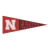 Wincraft Nebraska Cornhuskers 13x32 Wool Logo Pennant