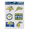 Wincraft South Dakota State Jackrabbits Multifan 6pk Decals