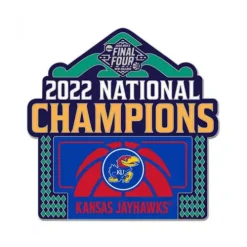 Wincraft Kansas Jayhawks 2022 National Champions Collector Pin