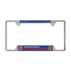 Wincraft Kansas Jayhawks 2022 National Champions Metal License Plate Frame