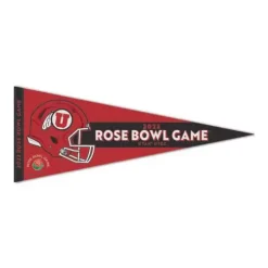 Wincraft Utah Utes 2022 Rose Bowl Premium Pennant