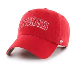 '47 BRAND 47 Brand Nebraska Cornhuskers Wordmark Cleanup Hat