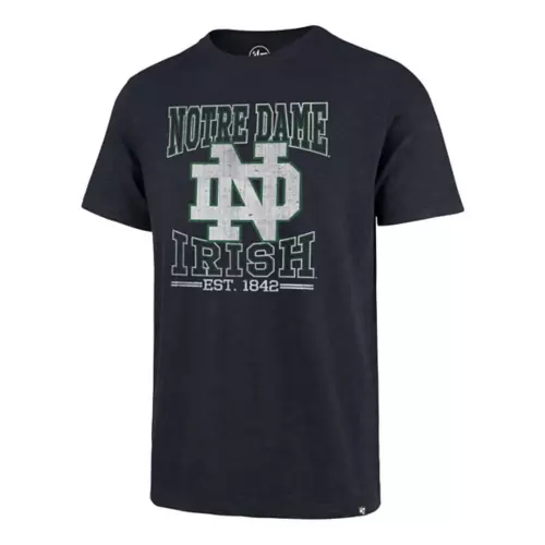 '47 BRAND 47 Brand Notre Dame Fighting Irish Block Build T-Shirt 1 '47 BRAND 47 Brand Notre Dame Fighting Irish Block Build T-Shirt