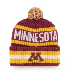 '47 BRAND 47 Brand Minnesota Golden Gophers Bering Pom Beanie