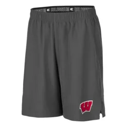 Colosseum Wisconsin Badgers Woven Shorts