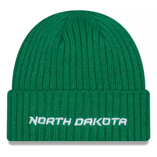 New Era North Dakota Fighting Hawks Classic Knit Beanie 1 New Era North Dakota Fighting Hawks Classic Knit Beanie