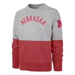 '47 BRAND 47 Brand Nebraska Cornhuskers Gibson Crewneck Sweatshirt