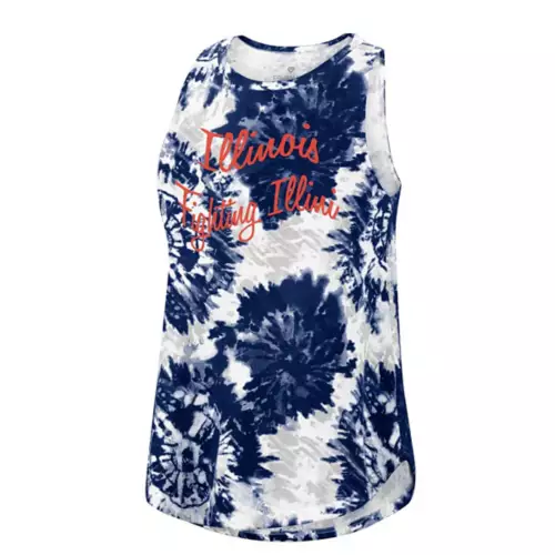 Colosseum Women's Illinois Fighting Illini Lava Swing Tank 1 Colosseum Women's Illinois Fighting Illini Lava Swing Tank