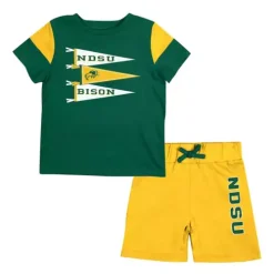 Colosseum Infant North Dakota State Bison Herman T-Shirt & Shorts Set