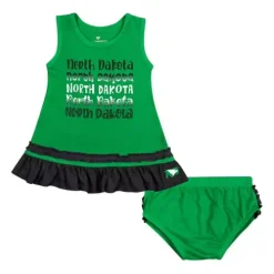 Colosseum Infant Girls' North Dakota Fighting Hawks Toons Dress & Shorts Set