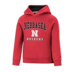 Colosseum Toddler Nebraska Cornhuskers Chimney Hoodie