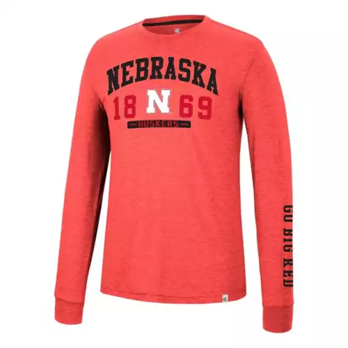 Colosseum Nebraska Cornhuskers Zen Long Sleeve Shirt 1 Colosseum Nebraska Cornhuskers Zen Long Sleeve Shirt