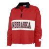 '47 BRAND 47 Brand Women's Nebraska Cornhuskers Remi 1/4 Zip Top