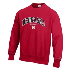 Champion Nebraska Cornhuskers Reverse Weave 22 Crewneck Sweatshirt