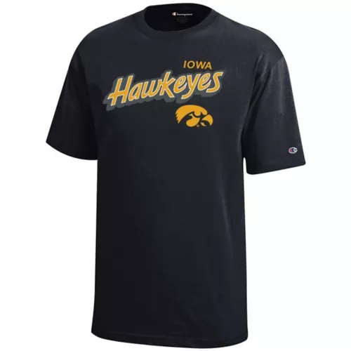 Champion Kids' Iowa Hawkeyes Power T-Shirt 1 Champion Kids' Iowa Hawkeyes Power T-Shirt