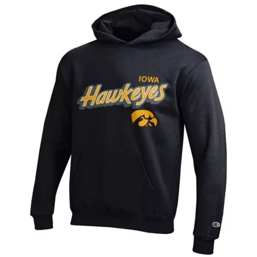 Champion Kids' Iowa Hawkeyes Power Hoodie 1 Champion Kids' Iowa Hawkeyes Power Hoodie