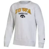 Champion Kids' Iowa Hawkeyes Weave Crewneck