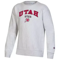 Champion Kids' Utah Utes Weave Crewneck