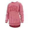 Pressbox Women's South Dakota Coyotes Ponchoville Crewneck Sweatshirt