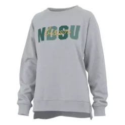 Pressbox Women's North Dakota State Bison Pinehurst Crewneck Sweatshirt