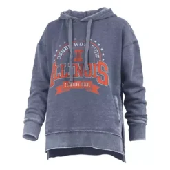 Pressbox Women's Illinois Fighting Illini Captain Hoodie
