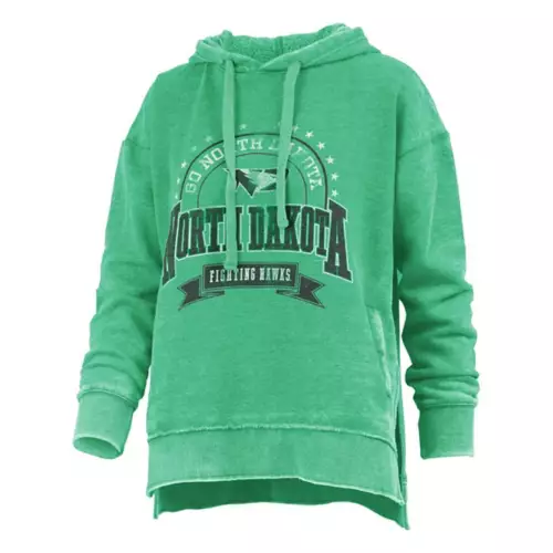 Pressbox Women's North Dakota Fighting Hawks Captain Hoodie 1 Pressbox Women's North Dakota Fighting Hawks Captain Hoodie