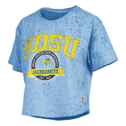 Pressbox Women's South Dakota State Jackrabbits Gibraltar Cropped Top 1 Pressbox Women's South Dakota State Jackrabbits Gibraltar Cropped Top