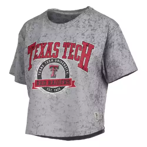 Pressbox Women's Texas Tech Red Raiders Gibraltar Cropped Top 1 Pressbox Women's Texas Tech Red Raiders Gibraltar Cropped Top