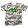 Wes And Willy Kids' North Dakota State Bison Camo Logo T-Shirt