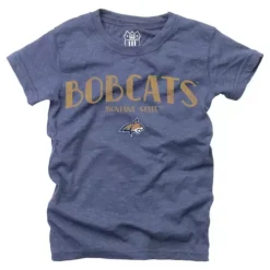 Wes And Willy Kids' Montana State Bobcats Basic School Logo T-Shirt