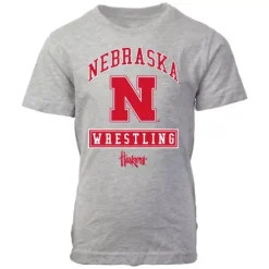Wes And Willy Kids' Nebraska Cornhuskers Angle T-Shirt