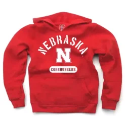 Wes And Willy Kids' Nebraska Cornhuskers Sal Hoodie