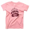 Wes And Willy Girls' Montana Grizzlies Basic Logo T-Shirt